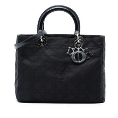Large Nylon Cannage Lady Dior