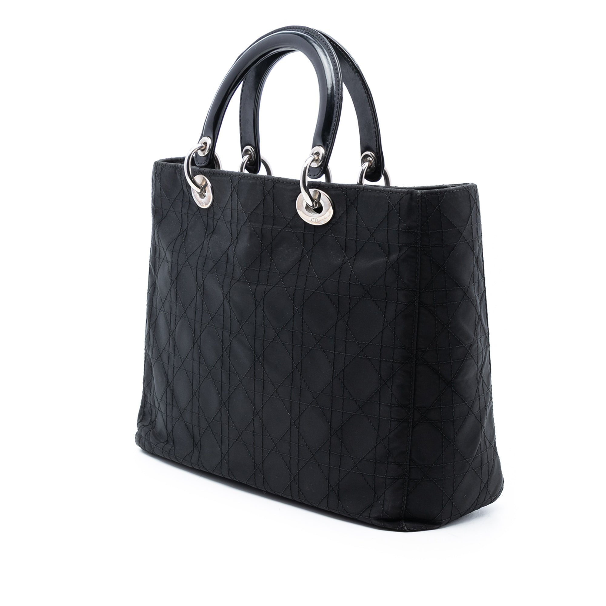 Large Nylon Cannage Lady Dior