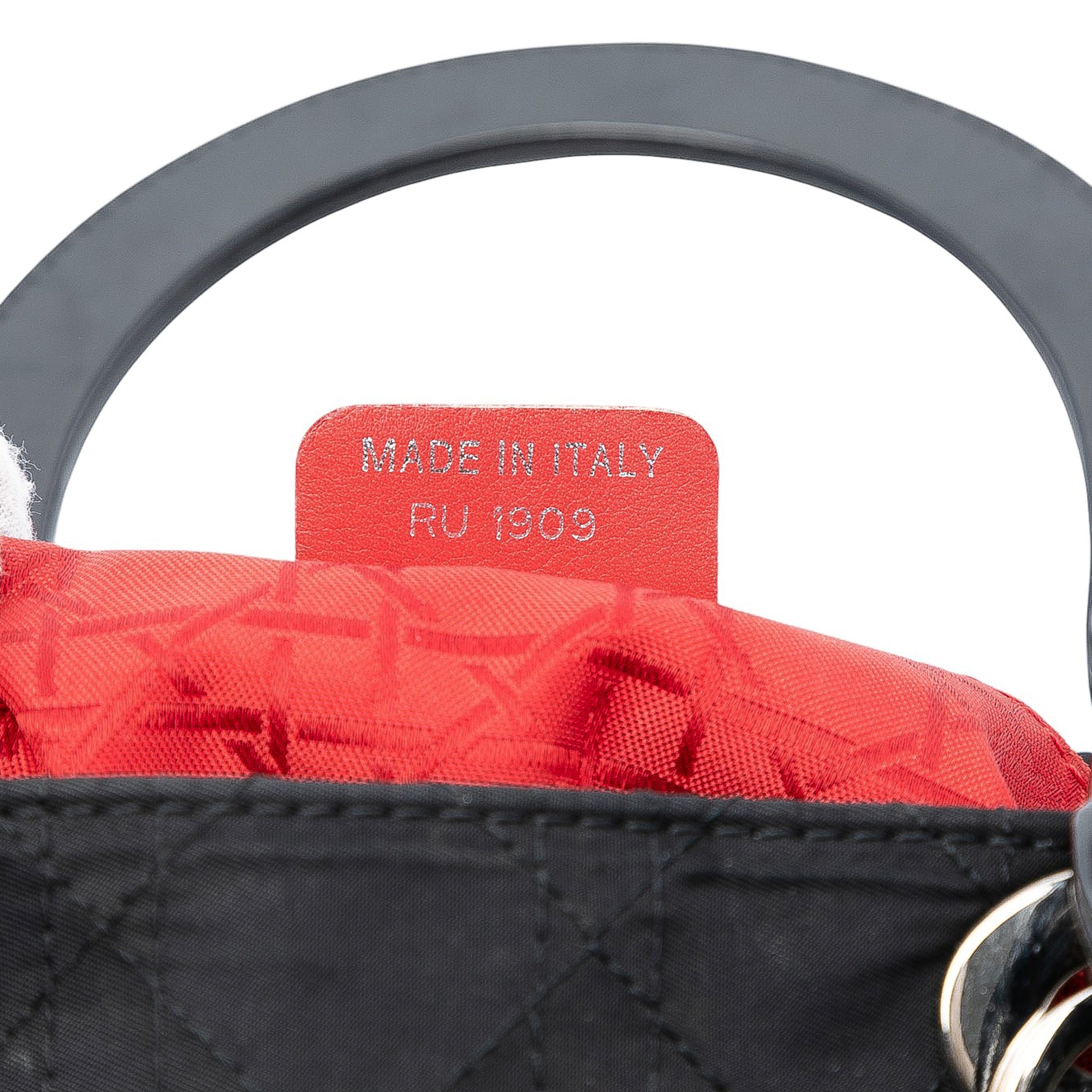 Large Nylon Cannage Lady Dior