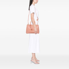 Medium Saffiano Lux Galleria Double Zip Tote