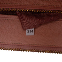Medium Saffiano Lux Galleria Double Zip Tote