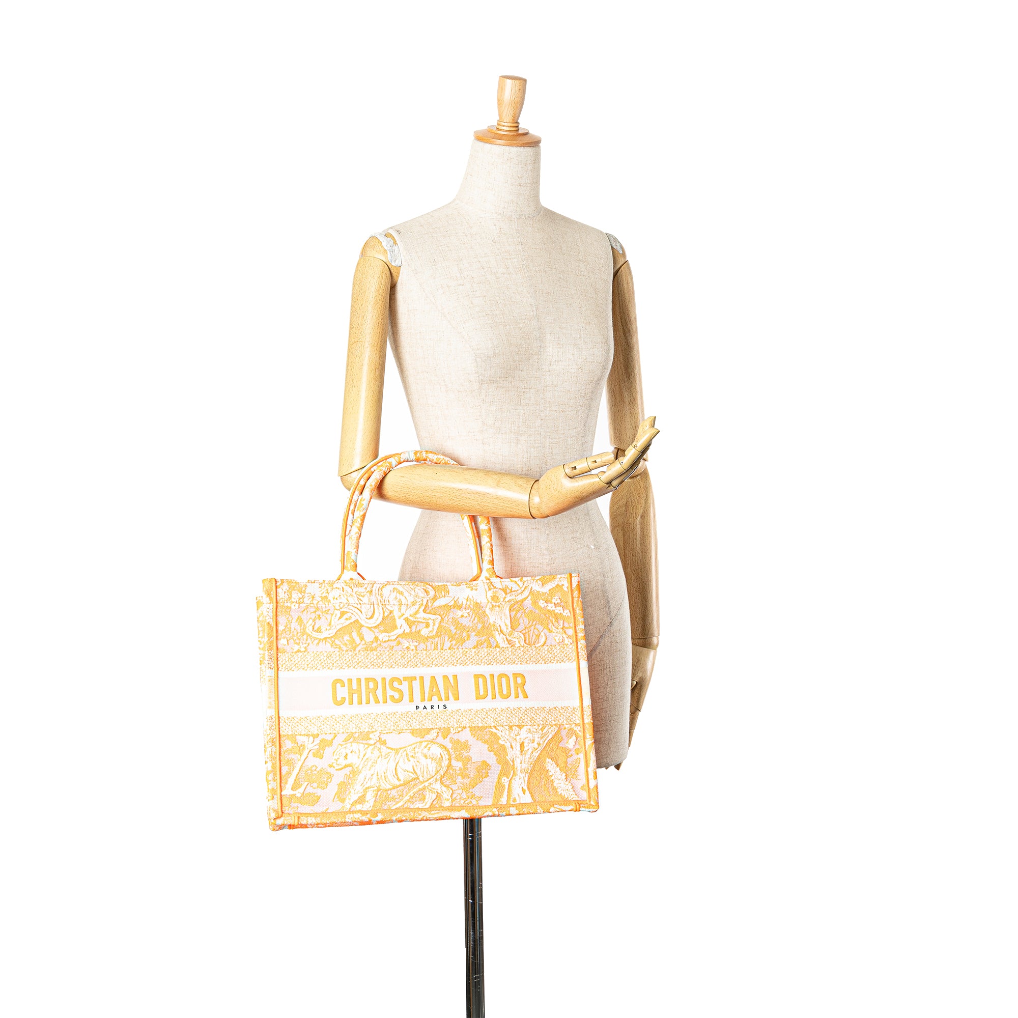 Medium Toile de Jouy Book Tote