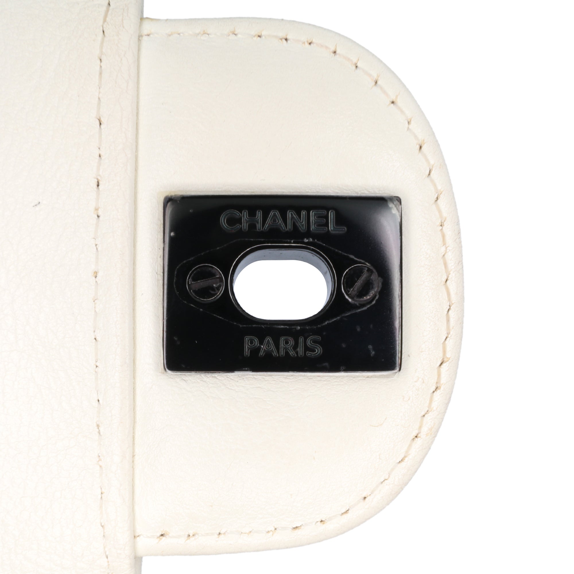 Mini Square Classic Crumpled Calfskin Single Flap