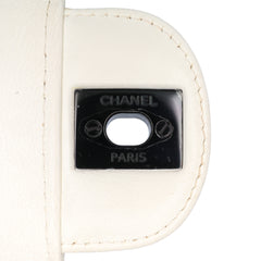 Mini Square Classic Crumpled Calfskin Single Flap