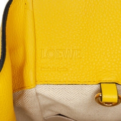Small Grained Calfskin Drawstring Hammock Satchel