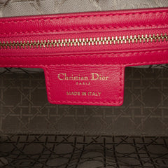 Medium Lambskin Cannage Lady Dior