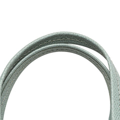 Small Bicolor Leather Vertical Cabas