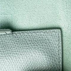 Small Bicolor Leather Vertical Cabas
