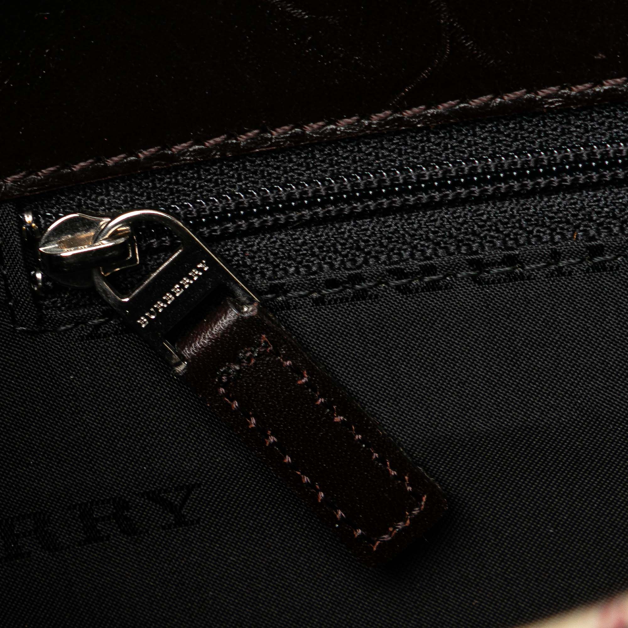 House Check Canvas Flap Crossbody