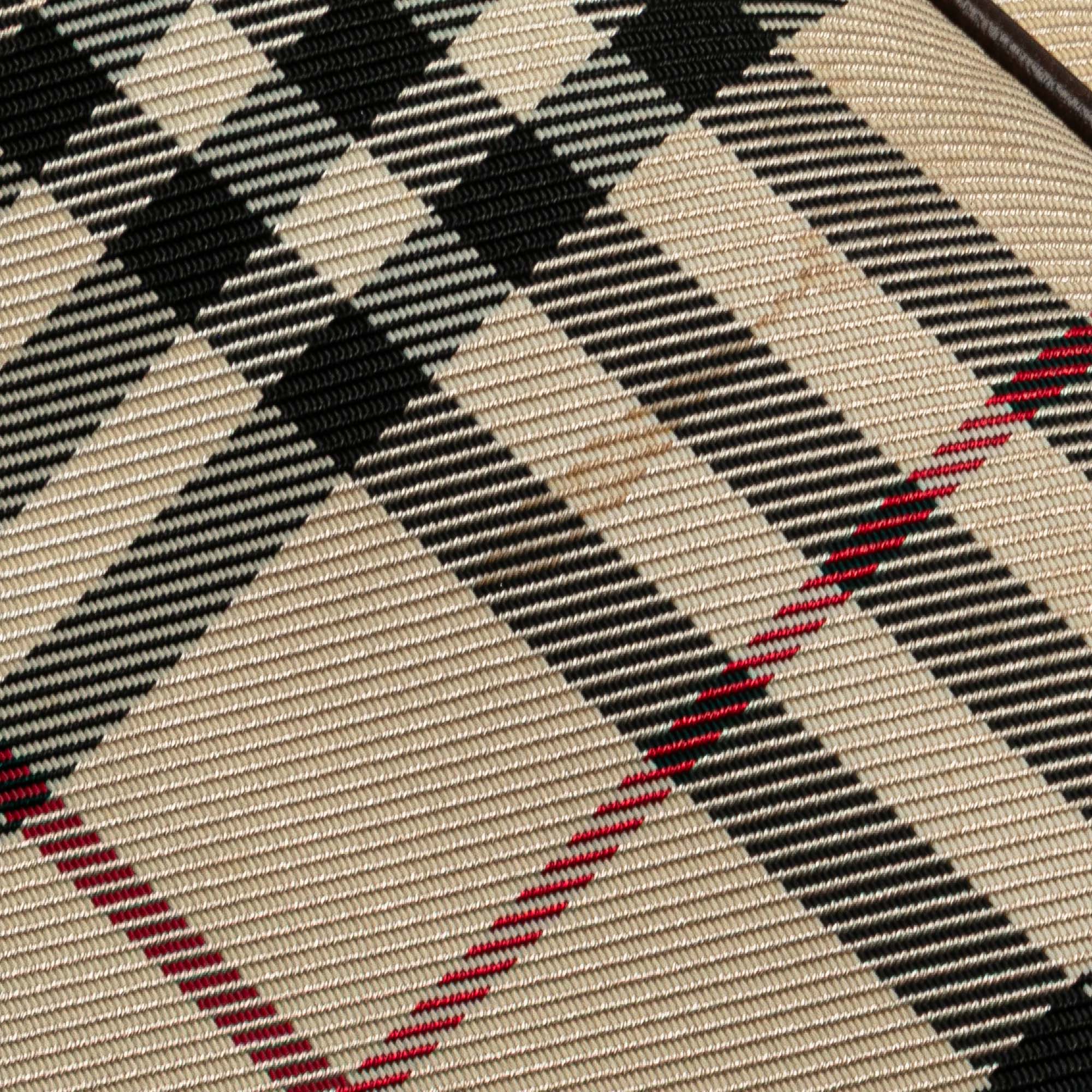 House Check Canvas Flap Crossbody
