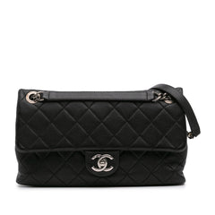 Quilted Lambskin Burgundy Rocks Flap