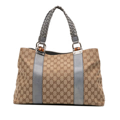 GG Canvas Bamboo Libeccio Tote
