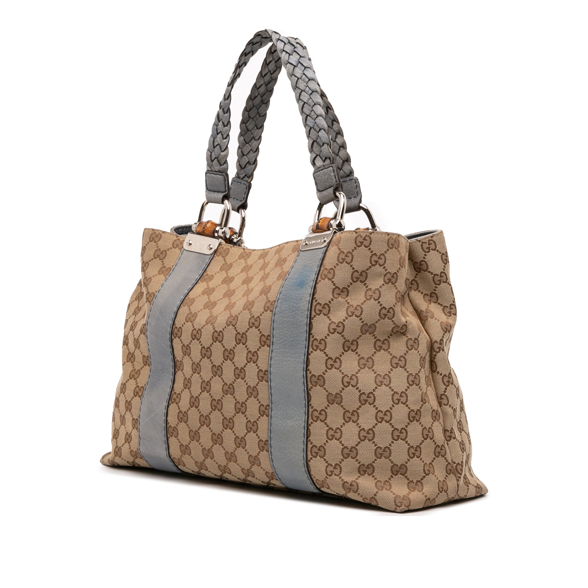 GG Canvas Bamboo Libeccio Tote