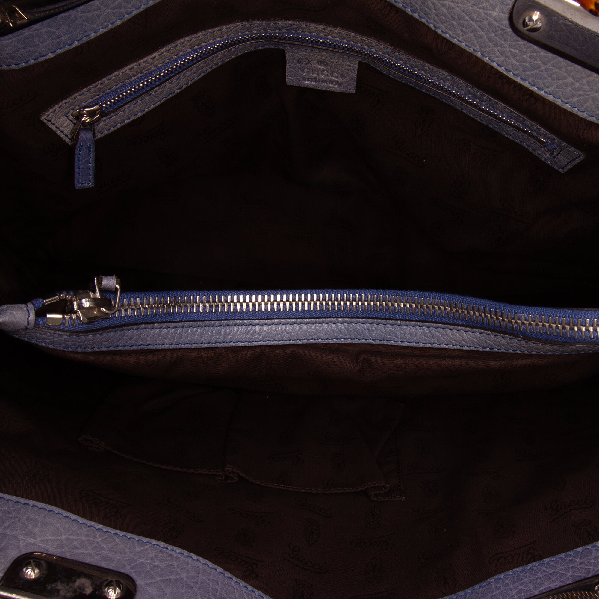 GG Canvas Bamboo Libeccio Tote
