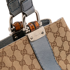 GG Canvas Bamboo Libeccio Tote