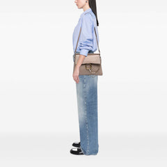 Medium Leather Faye Shoulder Bag