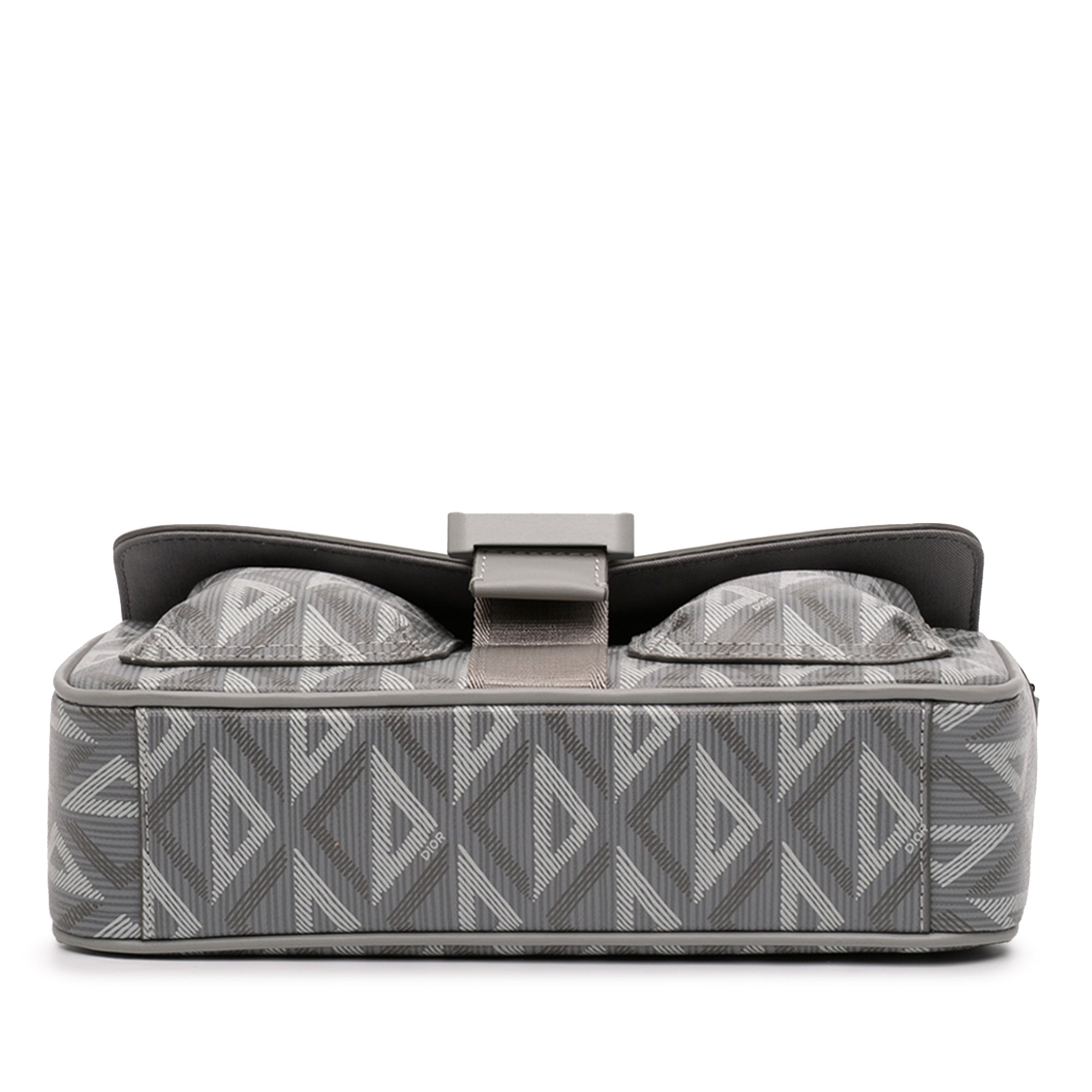 Mini Coated Canvas CD Diamond Hit The Road Messenger Bag