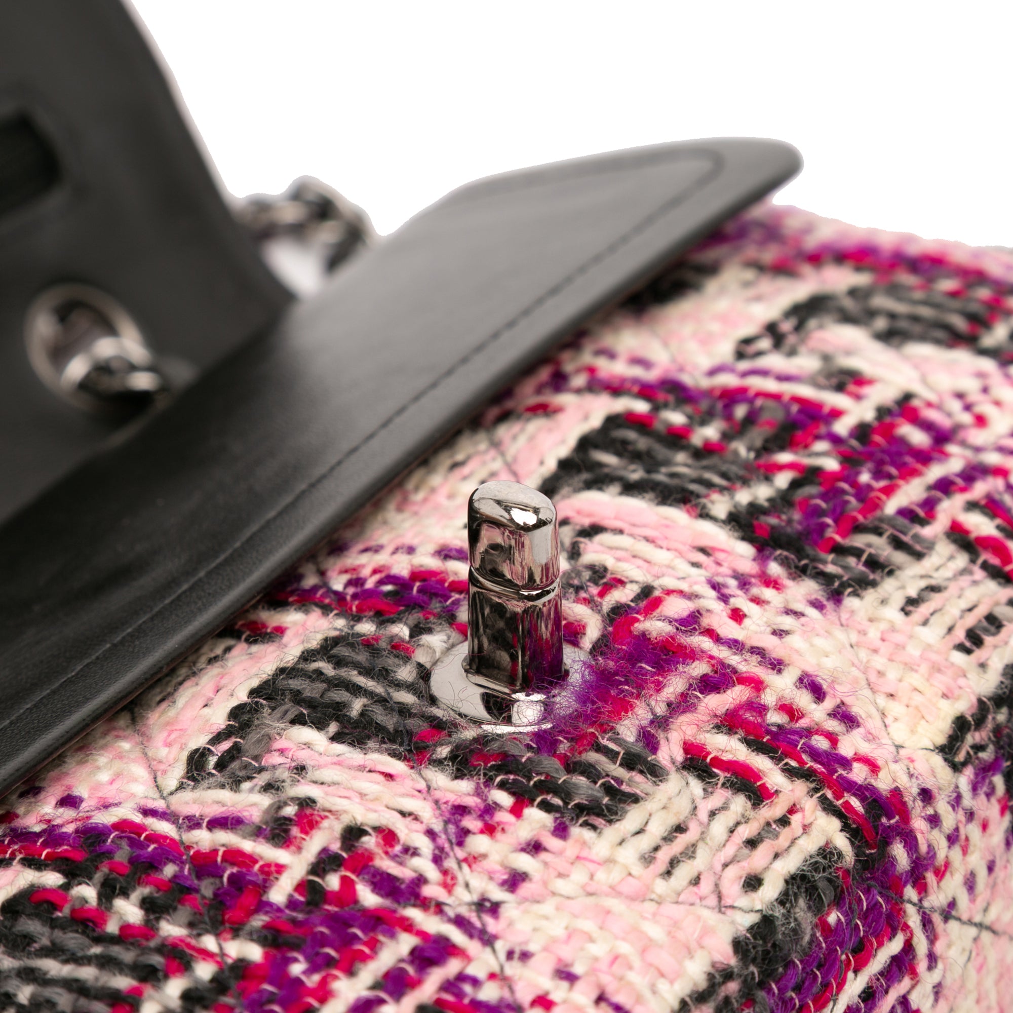 Medium Classic Tweed Double Flap