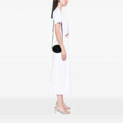 Small Calfskin Cuir Triomphe Oval Crossbody
