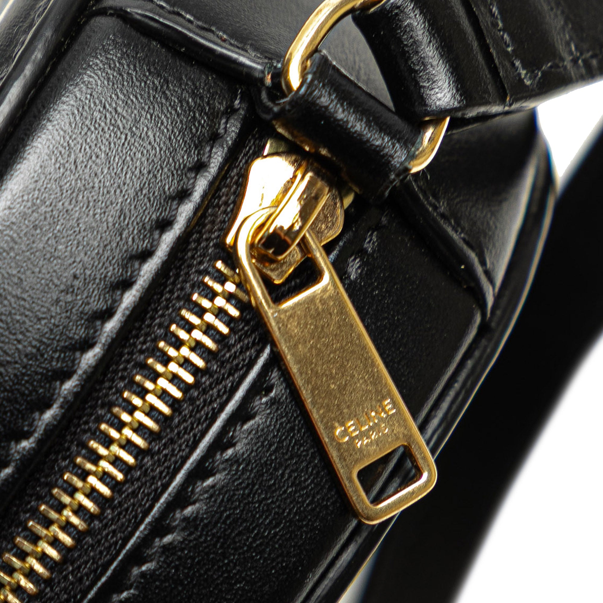 Small Calfskin Cuir Triomphe Oval Crossbody