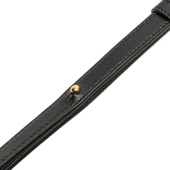 Small Calfskin Cuir Triomphe Oval Crossbody