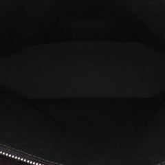 Small Quilted Iridescent Caviar Chic Shopping Tote