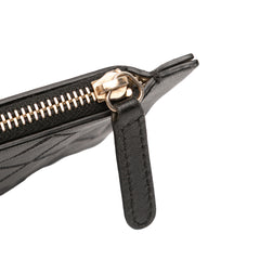 CC Stitched Lambskin Clutch