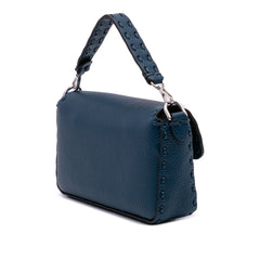 Mini Leather Selleria Baguette Satchel