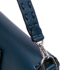 Mini Leather Selleria Baguette Satchel
