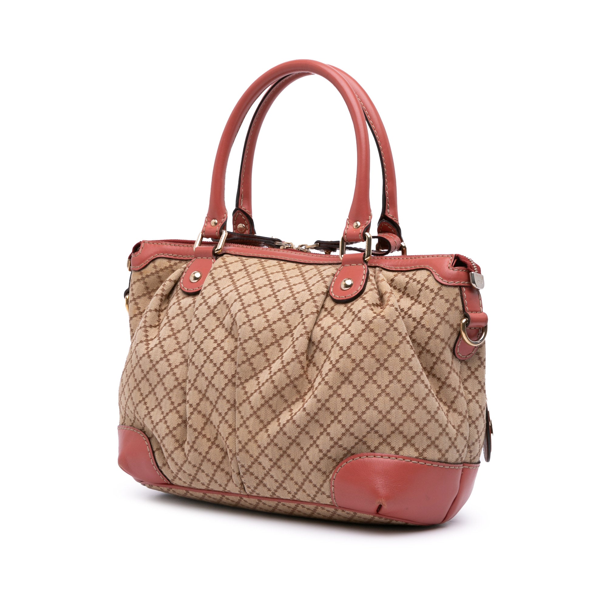 Diamante Canvas Sukey Satchel