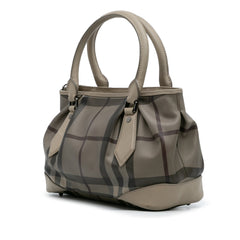 Smoke Check Coated Canvas Heathcliff Satchel