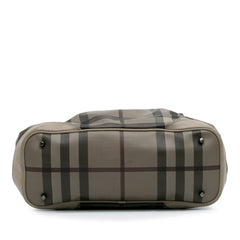 Smoke Check Coated Canvas Heathcliff Satchel