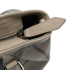 Smoke Check Coated Canvas Heathcliff Satchel