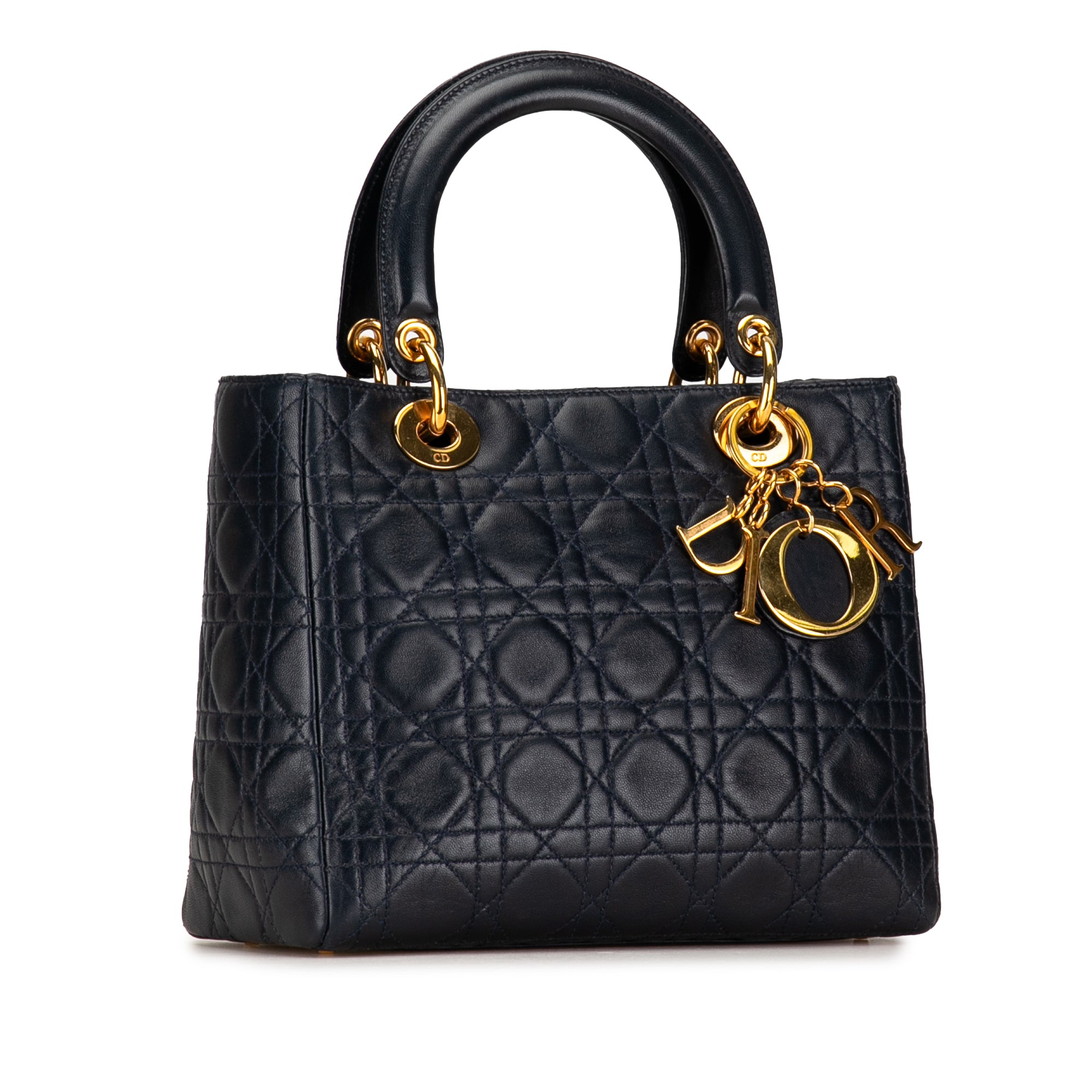 Medium Lambskin Cannage Lady Dior_1