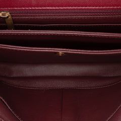 Diagonal Quilted Lambskin CC Signature Flap