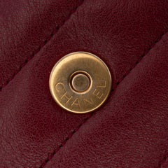 Diagonal Quilted Lambskin CC Signature Flap