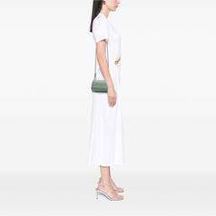 Mini Nappa Intrecciato Expandable Chain Flap Crossbody