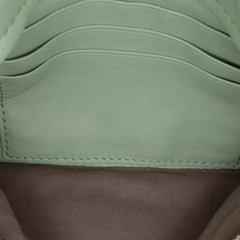 Mini Nappa Intrecciato Expandable Chain Flap Crossbody