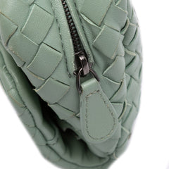 Mini Nappa Intrecciato Expandable Chain Flap Crossbody