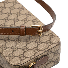 GG Supreme Interlocking G Crossbody