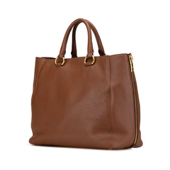 Vitello Daino Open Convertible Tote