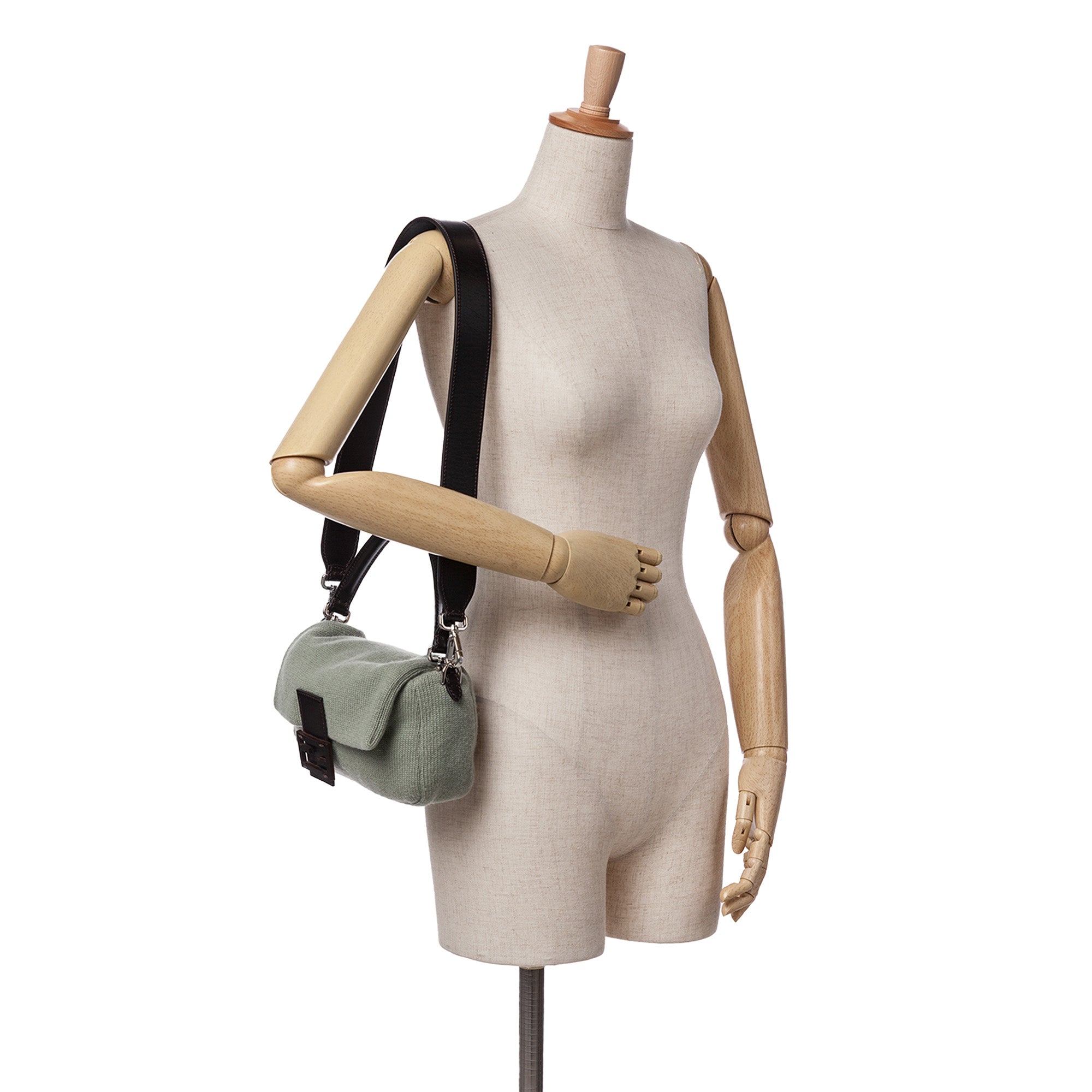 Cashmere Baguette Satchel