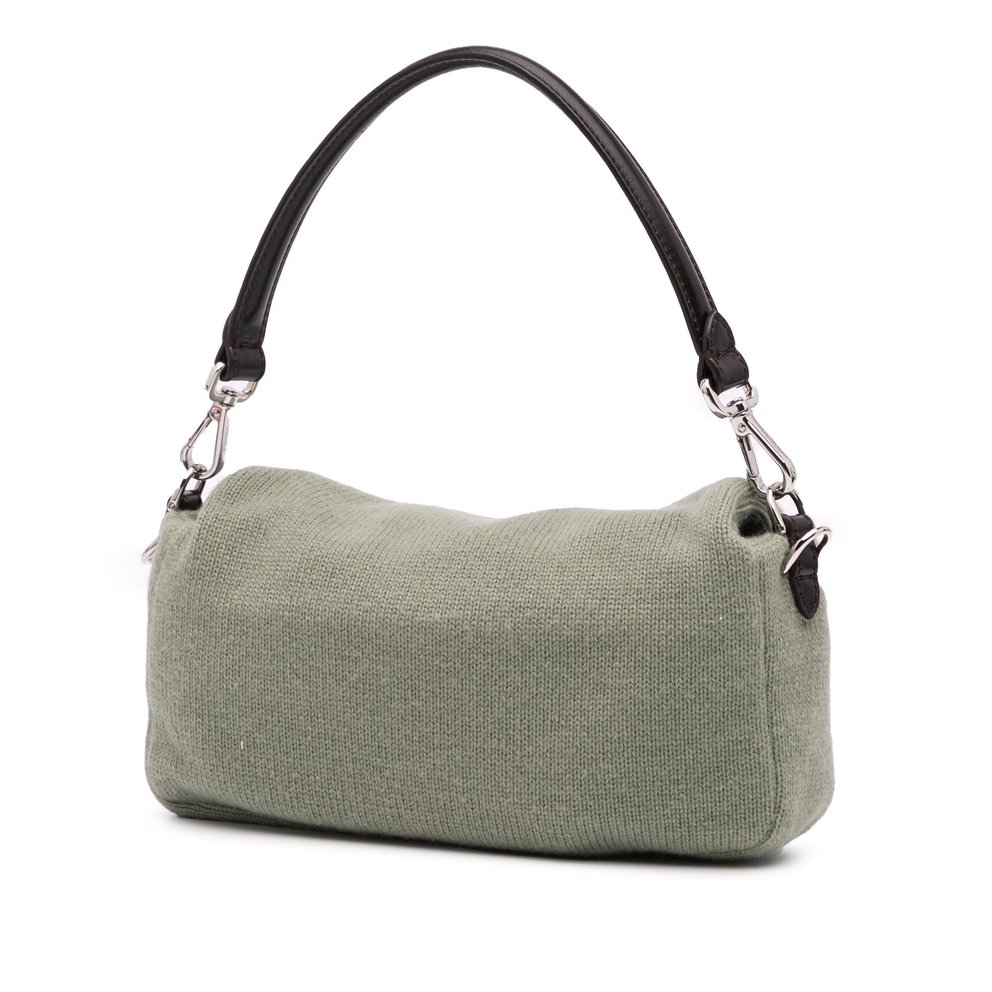 Cashmere Baguette Satchel