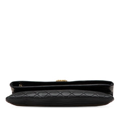 Lambskin Boy Foldover Clutch