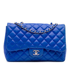 Jumbo Classic Lambskin Single Flap