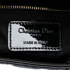 Mini Patent Cannage Lady Dior