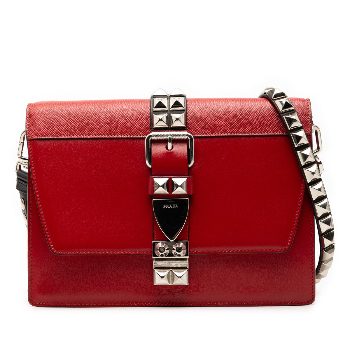 City Calf and Saffiano Elektra Crossbody