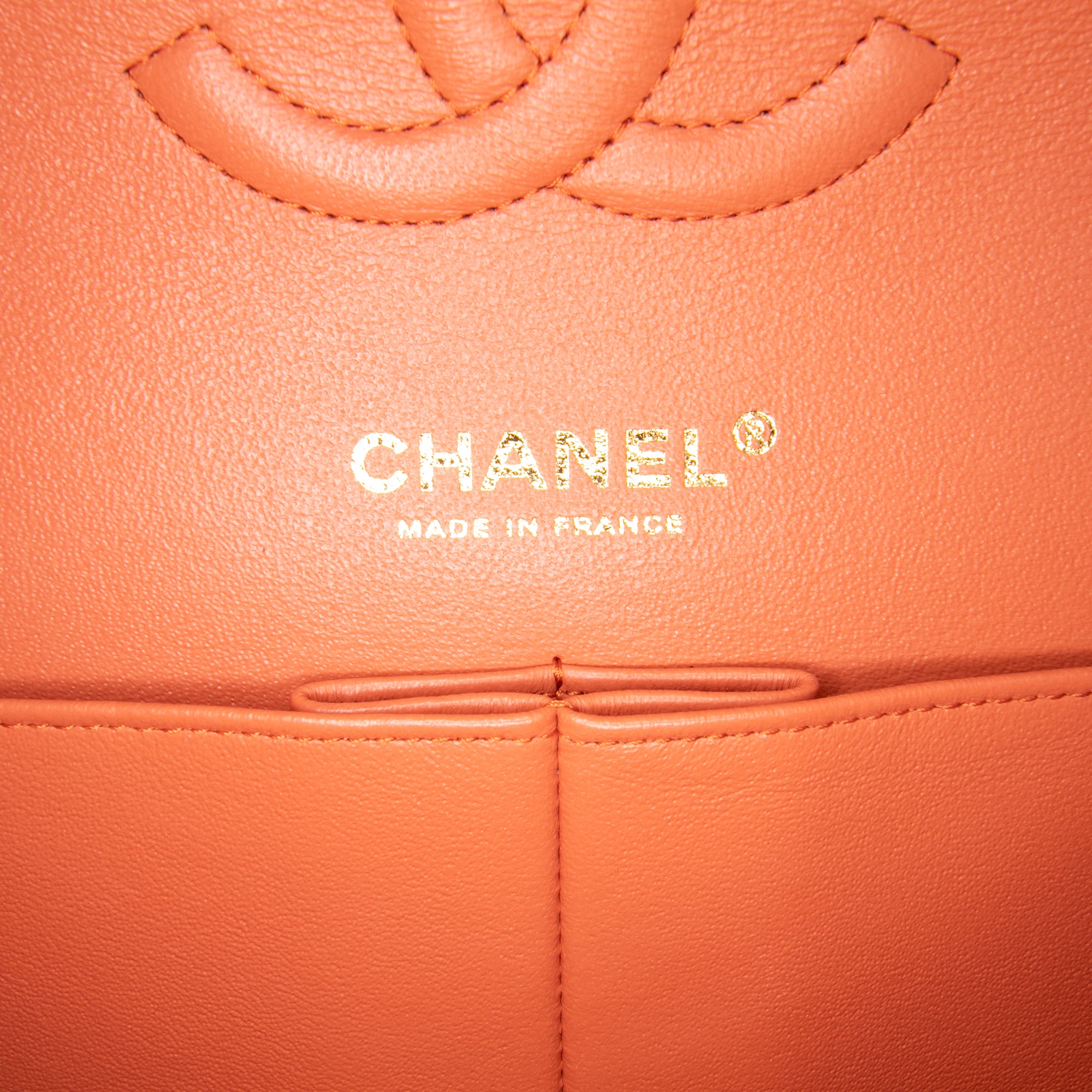 Medium Classic Lambskin Double Flap