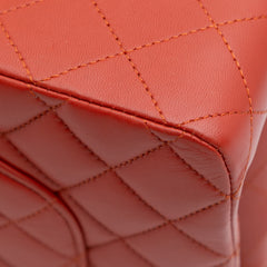 Medium Classic Lambskin Double Flap