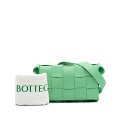 Small Nappa Intrecciato Cassette Crossbody